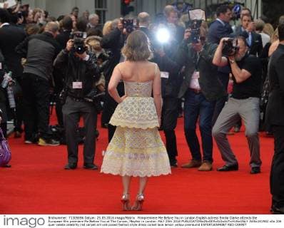 Filmpremiere Me Before You in London English actress Emilia Clarke attends the European film premiere Me Before You at The Curzon, Mayfair in London. MAY 25th 2016  JWNx161562