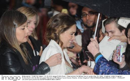 Filmpremiere Me Before You in London May 25, 2016 - England, United Kingdom - Emilia Clarke attends the European Premiere of Me Before You at Curzon Mayfair. United Kingdom - ZUMAs147