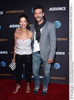 May 25, 2016 - Hollywood, California, U.S. - Frank Grillo & Wendy Moniz arrives for the premiere of Directv s Kingdom at the Harmony Gold theater. Hollywood U.S. - ZUMAo05_