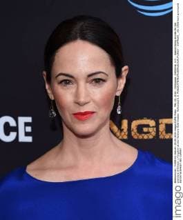 May 25, 2016 - Hollywood, California, U.S. - Joanna Going arrives for the premiere of Directv s Kingdom at the Harmony Gold theater. Hollywood U.S. - ZUMAo05_