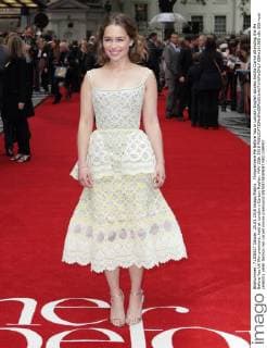 Filmpremiere Me Before You in London English actress Emilia Clarke attending the Me Before You UK film premiere, held at London s Curzon Mayfair. MAY 25th 2016  GBHx161565