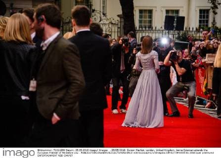 . 25 05 2016. Curzon Mayfair, London, United Kingdom. Jenna Coleman attends the European Premier of Me before you .  xChrisxJosephx xi-Imagesx IIM-12729-0005
