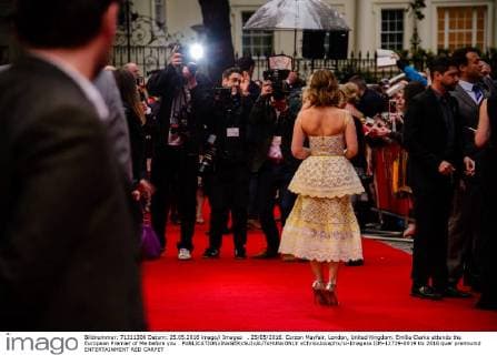 . 25 05 2016. Curzon Mayfair, London, United Kingdom. Emilia Clarke attends the European Premier of Me before you .  xChrisxJosephx xi-Imagesx IIM-12729-0019