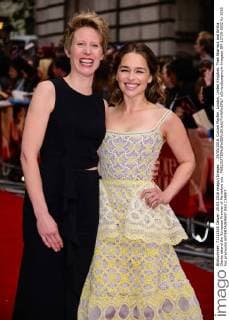. 25 05 2016. Curzon Mayfair, London, United Kingdom. Thea Sharrock and Emilia Clarke attend the European Premier of Me before you .  xChrisxJosephx xi-Imagesx IIM-12729-0032