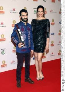Tigran Hamasyan und Johanna Klum bei der Verleihung des Musikpreises Echo Jazz 2016 auf Kampnagel. Hamburg, 26.05.2016 Foto:xgbrcix xFuturexImage