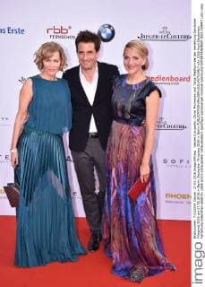 Gesine Cukrowski, Oliver Mommsen und Tanja Wedhorn bei der Verleihung Deutscher Filmpreis 2016 am 27.05.2016 in Berlin Deutscher Filmpreis 2016 in Berlin 