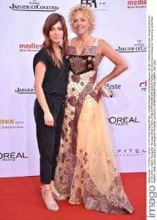 Claudia Eisinger und Katja Riemann bei der Verleihung Deutscher Filmpreis 2016 am 27.05.2016 in Berlin Deutscher Filmpreis 2016 in Berlin 