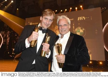 Bilder des Tages Lars Kraume und Thomas Kufus bei der After Show Party des Deutschen Filmpreises 2016 im Palais am Funkturm. Berlin, 27.05.2016 Foto:xFredericx xFuturexImage