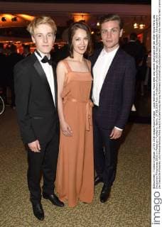 Louis Hofmann, Paula Beer und Jannik Schümann bei der After Show Party des Deutschen Filmpreises 2016 im Palais am Funkturm. Berlin, 27.05.2016 Foto:xFredericx xFuturexImage