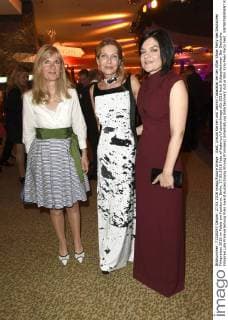 Gast, Ursula Karven und Jasmin Tabatabai bei der After Show Party des Deutschen Filmpreises 2016 im Palais am Funkturm. Berlin, 27.05.2016 Foto:xFredericx xFuturexImage
