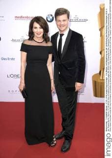 Iris Berben mit Begleitung bei der Verleihung des Deutschen Filmpreises 2016 in der Messe Berlin. Berlin, 27.05.2016 Foto:xFredericx xFuturexImage