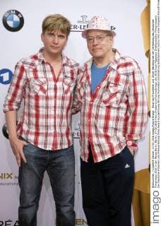 Rosa von Praunheim und Oliver Sechting bei der Verleihung des Deutschen Filmpreises 2016 in der Messe Berlin. Berlin, 27.05.2016 Foto:xFredericx xFuturexImage