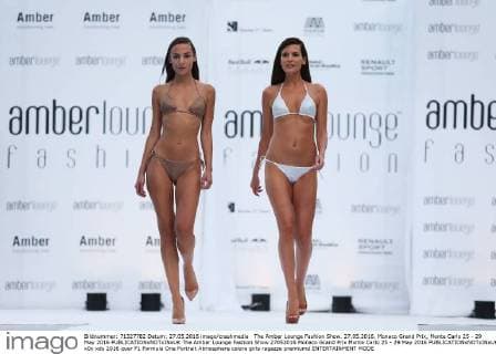 The Amber Lounge Fashion Show. 27.05.2016. Monaco Grand Prix, Monte Carlo 25 - 29 May 2016 