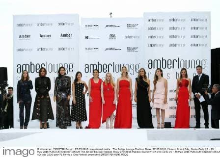 The Amber Lounge Fashion Show. 27.05.2016. Monaco Grand Prix, Monte Carlo 25 - 29 May 2016 