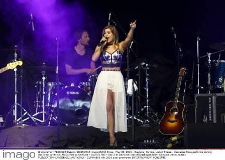 May 28, 2016 - Daytona, Florida, United States - Cassadee Pope performs during the Great American Music Fest at Daytona - Country 500 - Day 2 at Daytona International Speedway. Daytona United States - ZUMAw109