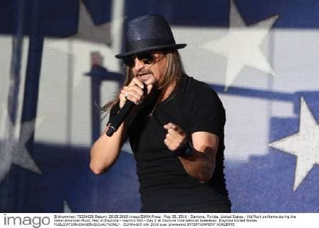 May 28, 2016 - Daytona, Florida, United States - Kid Rock performs during the Great American Music Fest at Daytona - Country 500 - Day 2 at Daytona International Speedway. Daytona United States - ZUMAw109