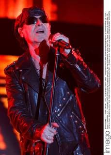 Scorpions-Auftritt beim Rocklahoma Musikfestival in Oklahoma May 28, 2016 - Pryor, Oklahoma, U.S - Vocalist KLAUS MEINE of the Scorpions performs during Rocklahoma at the Catch The Fever Festival Grounds May 28, 2016 in Pryor, Oklahoma. Pryor U.S. - ZUMAp116