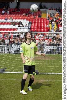 American internet personality Nash Grier attending the annual Soccer Six charity football tournament, held at Charlton Football Club, London. MAY 28th 2016  DFLx161613