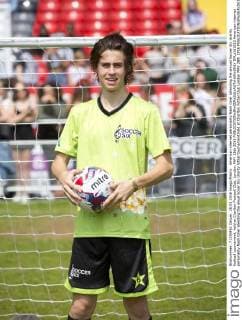 American internet personality Nash Grier attending the annual Soccer Six charity football tournament, held at Charlton Football Club, London. MAY 28th 2016  DFLx161613