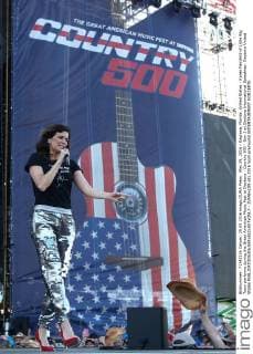 May 29, 2016 - Daytona, Florida, United States - Karen Fairchild of Little Big Town performs during the Great American Music Fest at Daytona - Country 500 - Day 3 at Daytona International Speedway. Daytona United States - ZUMAw109