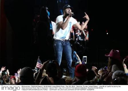 May 29, 2016 - Daytona, Florida, United States - Luke Bryan performs during the Great American Music Fest at Daytona - Country 500 - Day 3 at Daytona International Speedway. Daytona United States - ZUMAw109
