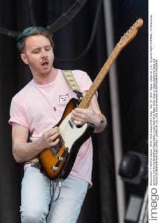May 29, 2016 - Napa, California, U.S - Guitarist MARC CAMPBELL of Misterwives performs live during BottleRock Napa Valley music festival at Napa Valley Expo in Napa, California Napa U.S. - ZUMAs135