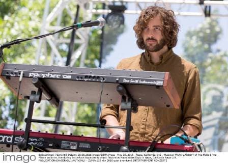 May 29, 2016 - Napa, California, U.S - Musician MARK GARBETT of The Moth & The Flame performs live during BottleRock Napa Valley music festival at Napa Valley Expo in Napa, California Napa U.S. - ZUMAs135