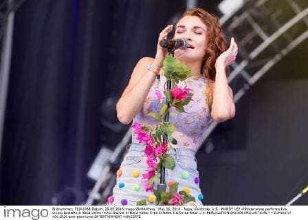 May 29, 2016 - Napa, California, U.S - MANDY LEE of Misterwives performs live during BottleRock Napa Valley music festival at Napa Valley Expo in Napa, California Napa U.S. - ZUMAs135