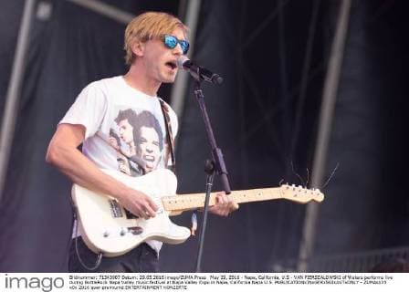 May 29, 2016 - Napa, California, U.S - VAN PIERSZALOWSKI of Waters performs live during BottleRock Napa Valley music festival at Napa Valley Expo in Napa, California Napa U.S. - ZUMAs135