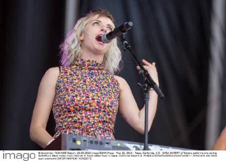 May 29, 2016 - Napa, California, U.S - SARA DAMERT of Waters performs live during BottleRock Napa Valley music festival at Napa Valley Expo in Napa, California Napa U.S. - ZUMAs135