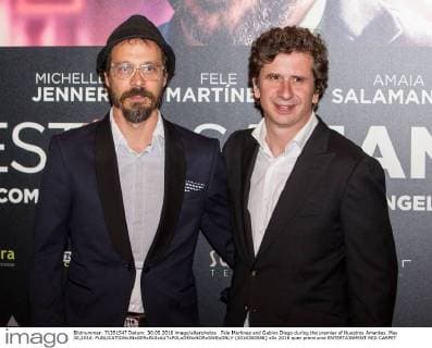 Fele Martinez and Gabino Diego during the premier of Nuestros Amantes. May 30,2016.  (2016300588)