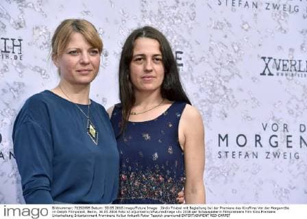 Jördis Triebel mit Begleitung bei der Premiere des Kinofilms Vor der Morgenröte im Delphi Filmpalast. Berlin, 30.05.2016 Foto:xJ.xQuinternx xFuturexImage