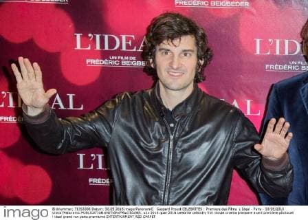 Gaspard Proust CELEBRITES : Premiere des Films L Ideal - Paris - 30 05 2016 Viktor Panoramic 