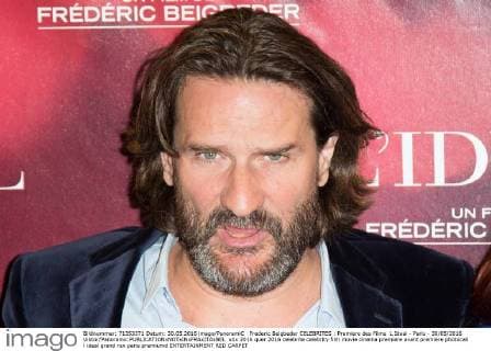Frederic Beigbeder CELEBRITES : Premiere des Films L Ideal - Paris - 30 05 2016 Viktor Panoramic 
