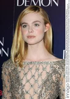 American actress Elle Fanning attending the UK Premiere of The Neon Demon at Picturehouse Central, in London. MAY 31st 2016  PTYx161590