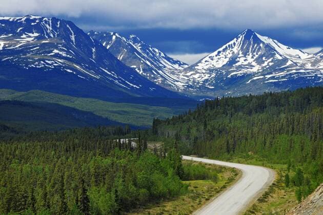 Cassiar Mountains along the Alaska Highway Near Watson Lake Yukon Canada  acp95510 MikexGrandmaison