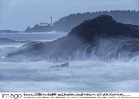 Lennard Island Lighthouse near Tofino British Columbia, Canada  acp96733 CarriexCole