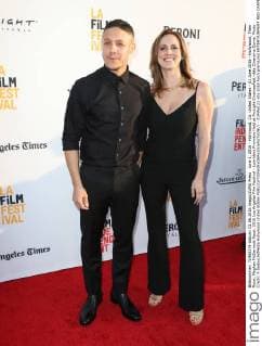 June 1, 2016 - Hollywood, CA, United States - 01 June 2016 - Hollywood, Theo Rossi, Meghan McDermott Rossi. 2016 Los Angeles Film Festival - Lowriders Premiere Held at ArcLight CinemasÃ¢â‚¬â„¢ Cinerama Dome. Photo Credit: F.Sadou AdMedia Hollywood United States - ZUMAa123