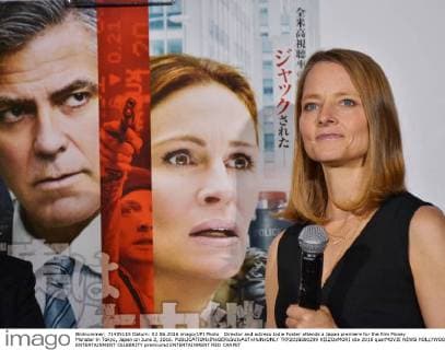Director and actress Jodie Foster attends a Japan premiere for the film Money Monster in Tokyo, Japan on June 2, 2016.  TKP2016060299 KEIZOxMORI