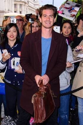 . 02 06 2016. Trafalgar Studios, London, United Kingdom. Andrew Garfield arrives at the Spoils Press Night.  xChrisxJosephx xi-Imagesx IIM-12788-0009