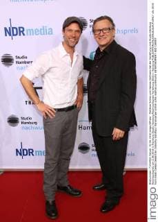 Matthias Schloo und Hannes Hellmann bei der Verleihung vom Studio Hamburg Nachwuchspreis am 2.06.2016 in Hamburg Studio Hamburg Nachwuchspreis Verleihung 2016 in Hamburg 