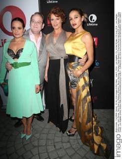 June 2, 2016 - Los Angeles, CA, United States - 02 June 2016 - Los Angeles, California - Judy Reyes, Marc Cherry, Rebecca Wisocky, Dania Ramirez. Devious Maids Season 4 Premiere Party held at STK Los Angeles. Photo Credit: Los Angeles United States - ZUMAa123