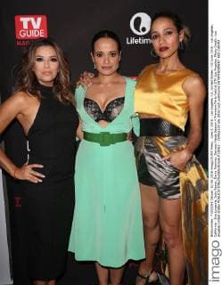 June 2, 2016 - Los Angeles, CA, United States - 02 June 2016 - Los Angeles, California - Eva Longoria, Judy Reyes, Dania Ramirez. Devious Maids Season 4 Premiere Party held at STK Los Angeles. Photo Credit: Los Angeles United States - ZUMAa123
