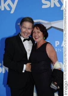 Ulrich Meyer mit Ehefrau Verleihung des Bayerischen Fernsehpreis 2016 Preis, Ehrung, Auszeichnung Prinzregenten Theater München 03. Juni 2016