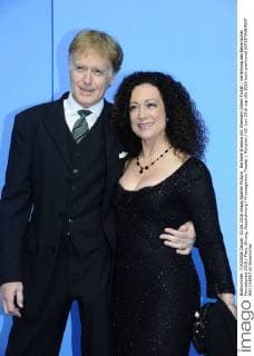 Barbara Wussow mit Ehemann Albert Fortell Verleihung des Bayerischen Fernsehpreis 2016 Preis, Ehrung, Auszeichnung Prinzregenten Theater München 03. Juni 2016