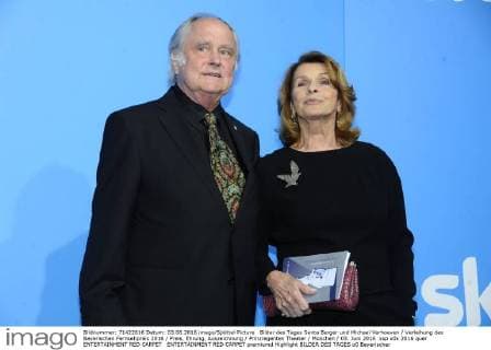 Bilder des Tages Senta Berger und Michael Verhoeven Verleihung des Bayerischen Fernsehpreis 2016 Preis, Ehrung, Auszeichnung Prinzregenten Theater München 03. Juni 2016