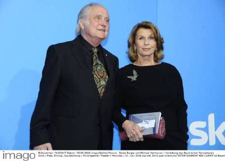 Senta Berger und Michael Verhoeven Verleihung des Bayerischen Fernsehpreis 2016 Preis, Ehrung, Auszeichnung Prinzregenten Theater München 03. Juni 2016