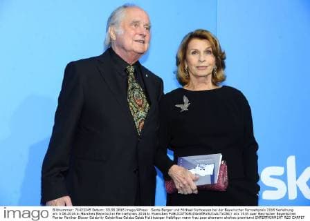 Senta Berger und Michael Verhoeven bei der Bayerischer Fernsehpreis 2016 Verleihung am 3.06.2016 in München Bayerischer Fernsehpreis 2016 in Muenchen 
