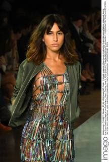A model presents a beachwear creation by Custo Barcelona fashion designers during the Miami Fashion Week at the Ice Palace, Miami, Florida, June 3, 2016.  MIA20160603307 GARYxIxROTHSTEIN