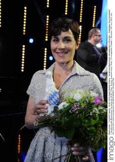 Verleihung Bayerischer Fernsehpreis in München - Preisträger Nina Kunzendorf Verleihung des Bayerischen Fernsehpreis 2016 Preis, Ehrung, Auszeichnung Party Prinzregenten Theater München 03. Juni 2016